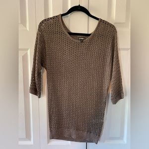 Metallic Knit Sweater